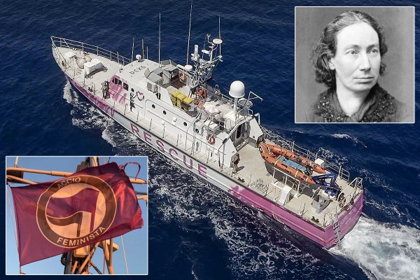 Statek przewożący migrantów finansowany przez słynnego Banksy'ego zatrzymany na Lampedu...