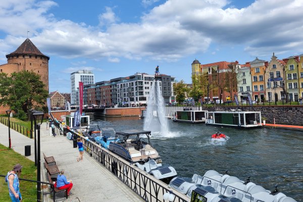 Otwarcie mariny na Nowej Motławie