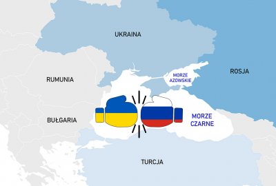 Ukraina nakłada kontr-blokadę na rosyjskie statki towarowe na Morzu Czar...