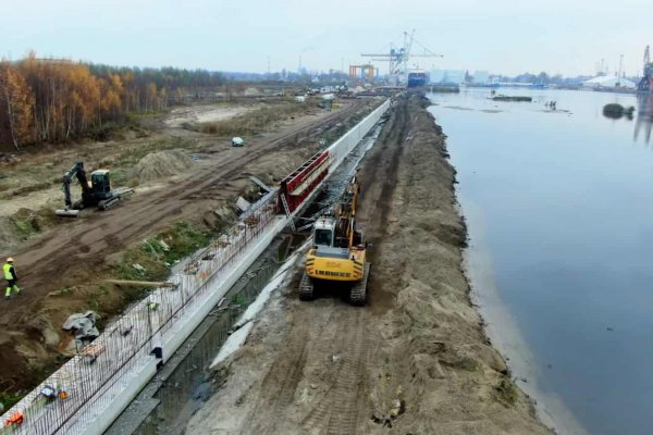 Wykonano ponad 54 proc. prac przy rozbudowie portu w Szczecinie