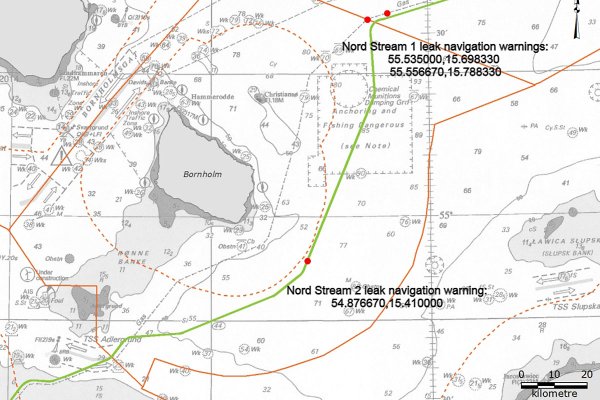 Niemiecki ekspert: Rosjanie umieścili materiały wybuchowe na rurociągach Nord Stream po...