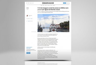 Media w Portugalii: nowy kanał żeglugowy Polski to kolejny krok zrywania...