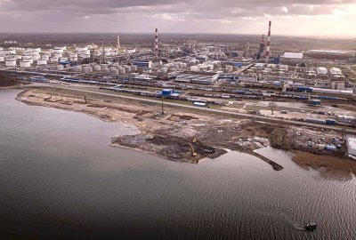 Wykonawca: budowa Morskiego Terminalu Przeładunkowego Grupy Orlen postęp...