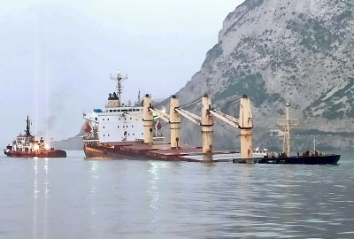 Kolizja statków u wybrzeży Gibraltaru