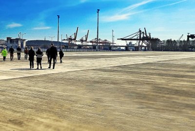 Port Gdynia przekazał plac dla przyspieszenia ekspedycji ukraińskiego zb...