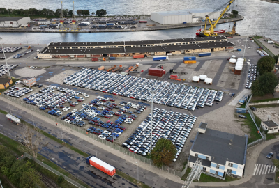 Fot.: Port Gdańsk SA Modernizacja systemu oświetlenia w Porcie Gdańsk zakończona. Jest ekologicznie i oszczę...