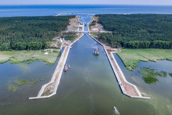 Żaryn: rosyjska propaganda powraca do krytyki przekopu Mierzei Wiślanej