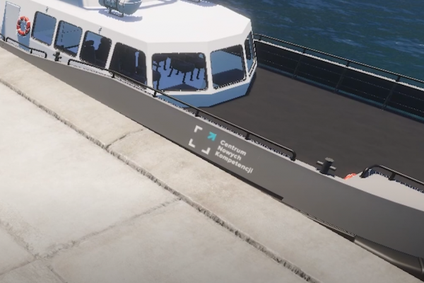 Wirtualny chrzest symulatora do obsługi morskich farm wiatrowych