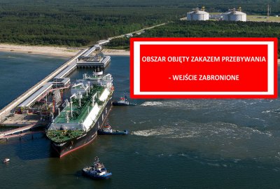Do terminalu LNG w Świnoujściu nie podejdziesz - od dzisiaj może być wpr...