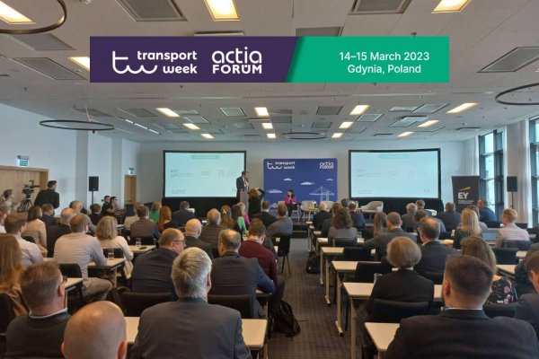 Transport Week 2023 - przeładunki, wiatr i hakerzy