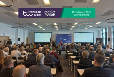 TransportWeek 2023 - dzień I Transport Week 2023 - przeładunki, wiatr i hakerzy