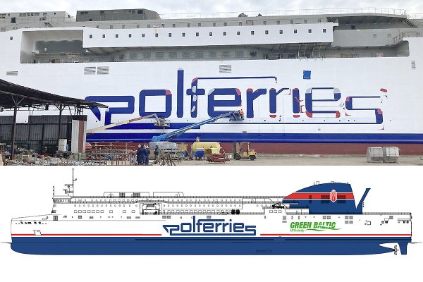 Prezes Polskiej Żeglugi Bałtyckiej: budowa nowego promu - zaawansowana