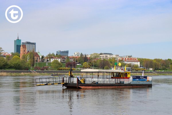 W Warszawie zawieszono kursowanie promu Wilga