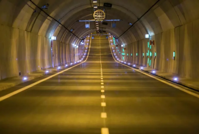 Prace serwisowe w Tunelu pod Martwą Wisłą