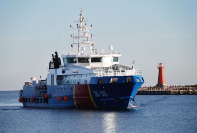 Dziś chrzest nowego patrolowca Straży Granicznej. Budowę współfinansowano z funduszy UE...