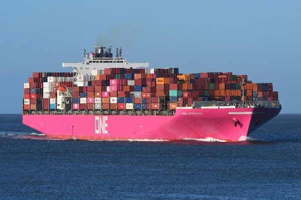 Singapurski kontenerowiec zderzył się z mostem pływającym w Kanale Sueskim