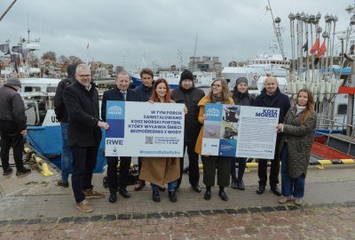 RWE wraz Fundacją MARE wyłowią plastikowe odpady w Porcie Ustka