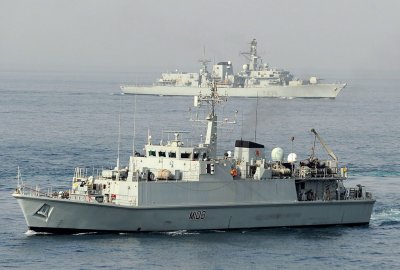 HMS Grimsby (Fot.: Wikimedia Commons / LA(Phot) Stuart Hill) Resort obrony Wielkiej Brytanii: przekażemy Ukrainie dwa okręty do wykrywania min