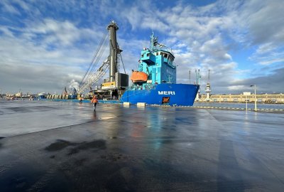 Port Gdański Eksploatacja z nowym nabytkiem