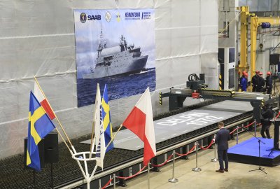 Remontowa Shipbuilding rozpoczęła produkcję drugiego okrętu typu SIGINT...