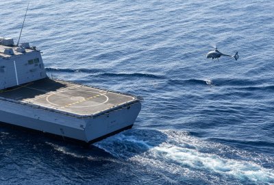 Bezzałogowy system powietrzny dla francuskiej Marynarki Wojennej przetestowany na morzu...