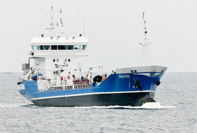Niegroźna w skutkach kolizja statku na torze wodnym Świnoujście-Szczecin