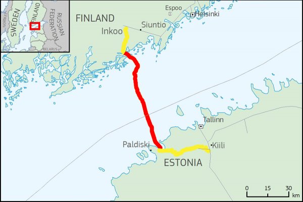 Estonia: trwają prace naprawcze gazociągu Balticconnector. Mają zostać zakończone w kwi...
