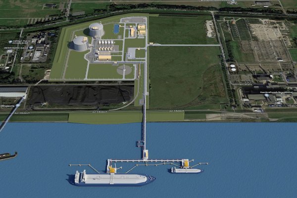 Media w Niemczech: uszkodzenia rurociągu do terminalu LNG budowanego w Szlezwiku-Holszt...