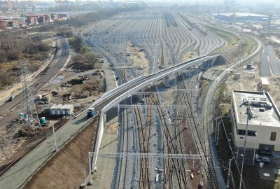 Gdynia: Powstaje nowy wiadukt drogowy łączący linie kolejowe z portem