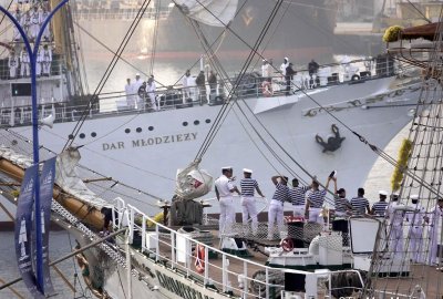 Drugie miejsce Daru Młodzieży po I etapie The Tall Ships Racess Magellan...