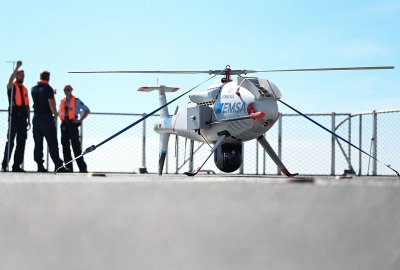 Niemiecka agencja używa dronów do monitorowania spalin ze statków na Morzu Północnym...