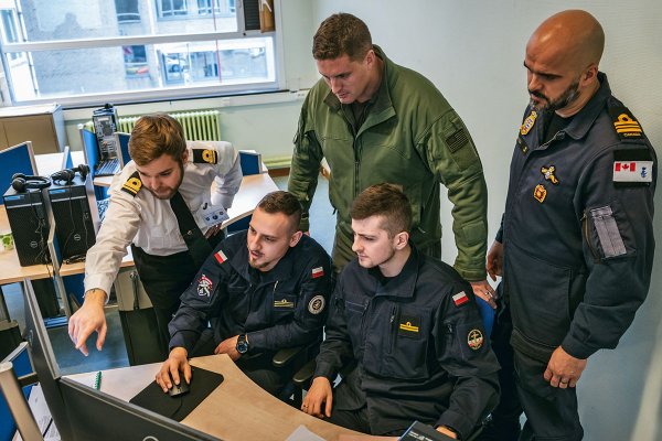 Marynarze na ćwiczeniu Dynamic Move 2024-I