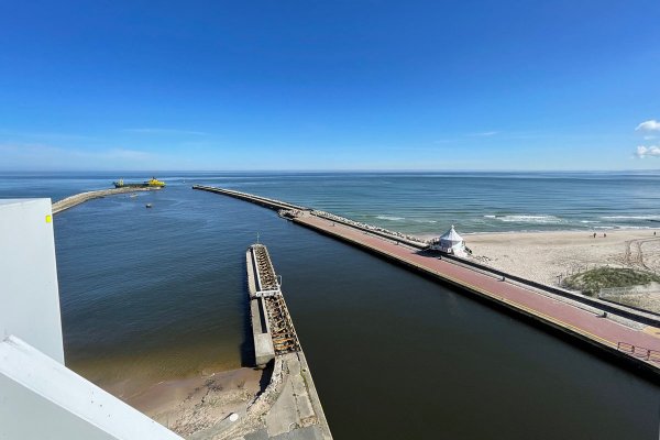 Ponad stuletnie falochrony w usteckim porcie przejdą gruntowną modernizację