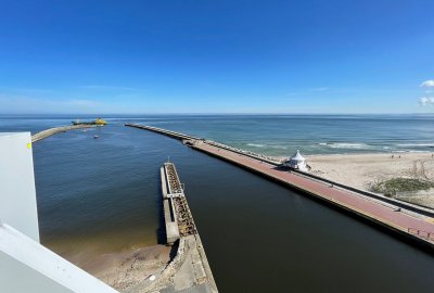 Ponad stuletnie falochrony w usteckim porcie przejdą gruntowną modernizację