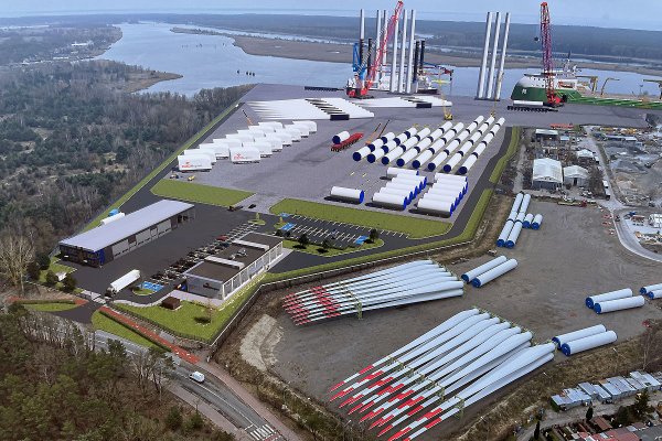 Orlen: lądową część portu instalacyjnego offshore wind w Świnoujściu zbuduje Budimex...