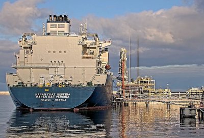 Terminal LNG przyjął w 2023 r. 62 dostawy gazu