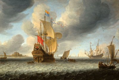 Nieoczekiwane odkrycia w trakcie prac nad wystawą niderlandzkiego malarstwa marynistycz...