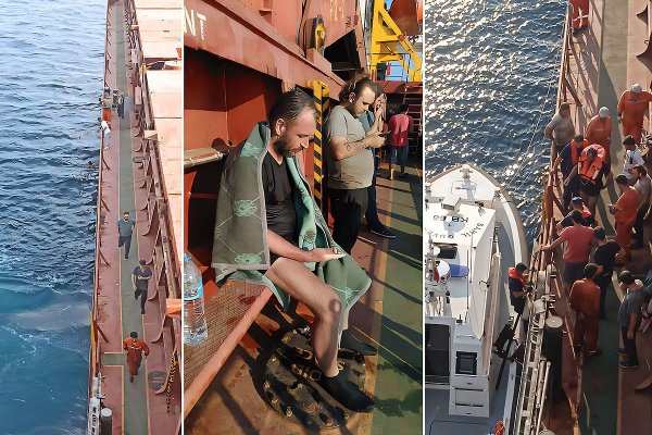 Oficer ze statku MSC uratowany 20 godzin po wypadnięciu za burtę kontenerowca na Morzu ...