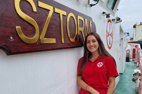 Pierwsza kobieta oficer w Morskiej Służbie Poszukiwania i Ratownictwa