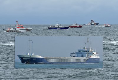 Zakończono akcję poszukiwawczo-ratowniczą w rejonie kolizji statków Verity i Polesie...