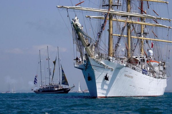 Dar Młodzieży drugi w regatach The Tall Ships Races Magellan-Elcano