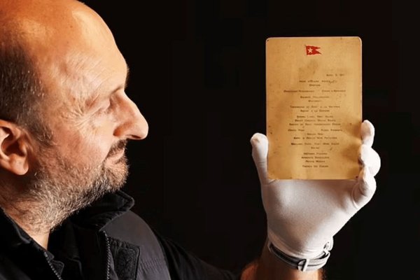 Menu z Titanica sprzedano na aukcji w Wielkiej Brytanii za 84 tys. funtów