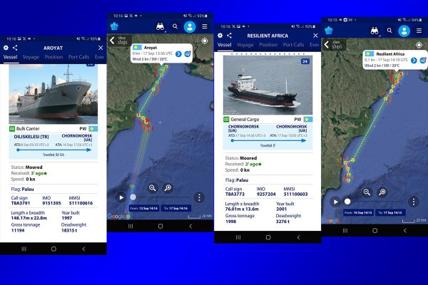 Pierwsze statki dotarły do portów Ukrainy przez nowy korytarz czarnomorski