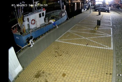 Fot.: Monitoring Zarządu Portu Morskiego w Ustce Odcumowali kuter w usteckim porcie. Sprawa może trafić do sądu