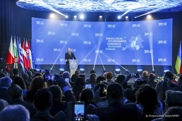 Prezydent: inicjatywa Trójmorza, to przede wszystkim przestrzeń bezpieczeństwa 