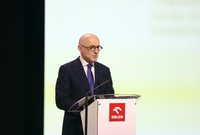Ireneusz Fąfara, prezes Grupy Orlen. Fot. Sławomir Lewandowski / PortalMorski.pl ORLEN przedstawił nową strategię do 2035 roku