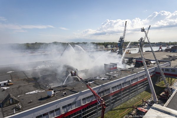 Po pożarze w Gdańsku. Jest raport ze wstępnych badań