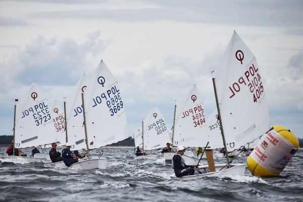 270 łódek w regatach Vector Sails Optimist Cup w Gdańsku