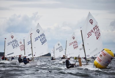 270 łódek w regatach Vector Sails Optimist Cup w Gdańsku