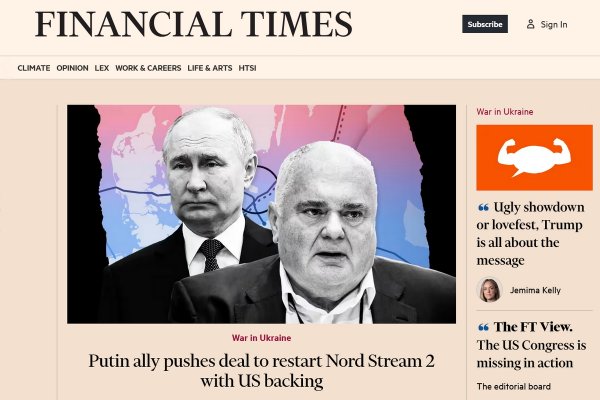 Przyjaciel Putina z pomocą inwestorów z USA chce wznowić Nord Stream 2?